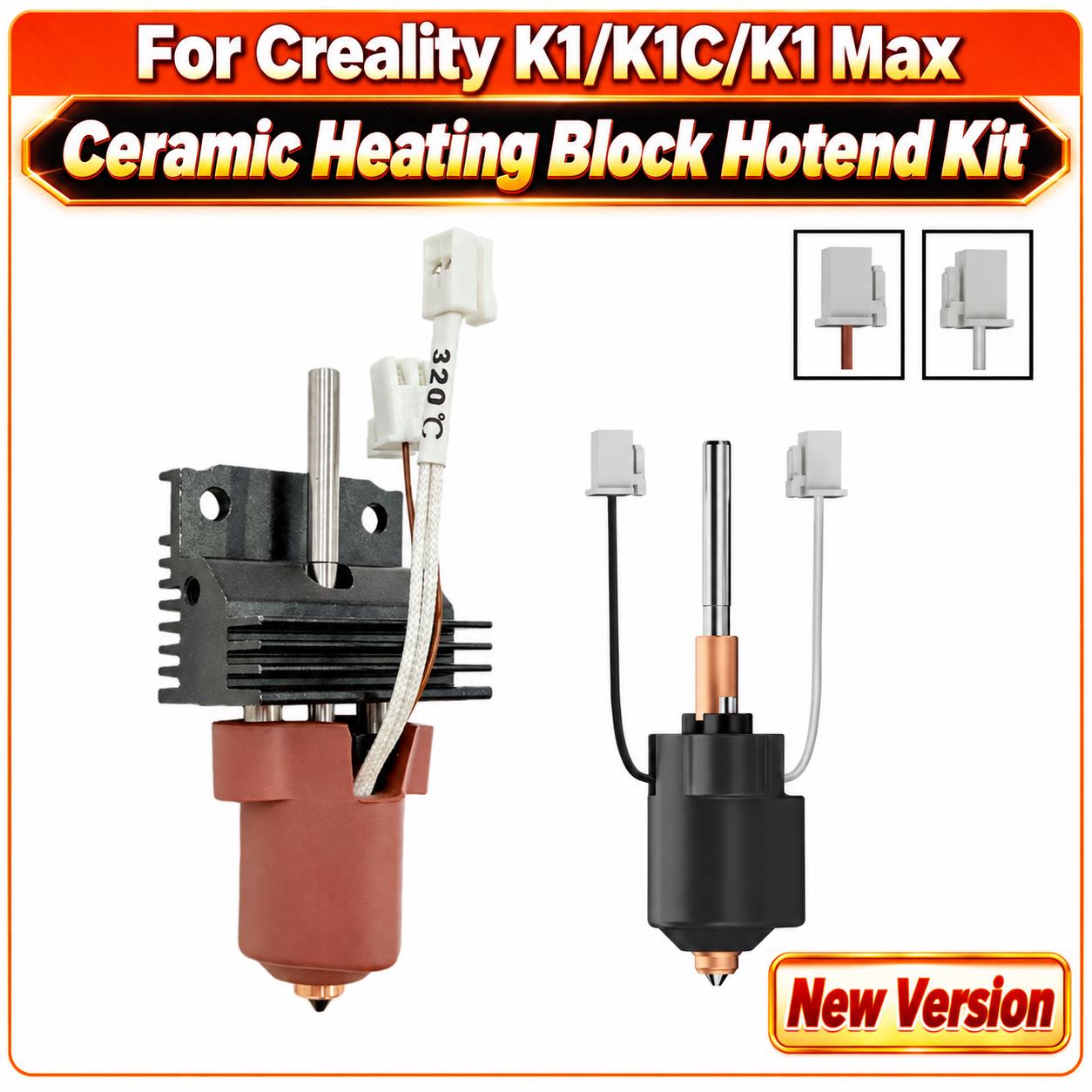 High Flow Ceramic Hotend - Creality K1C、K1 Max、K1 SE High Flow