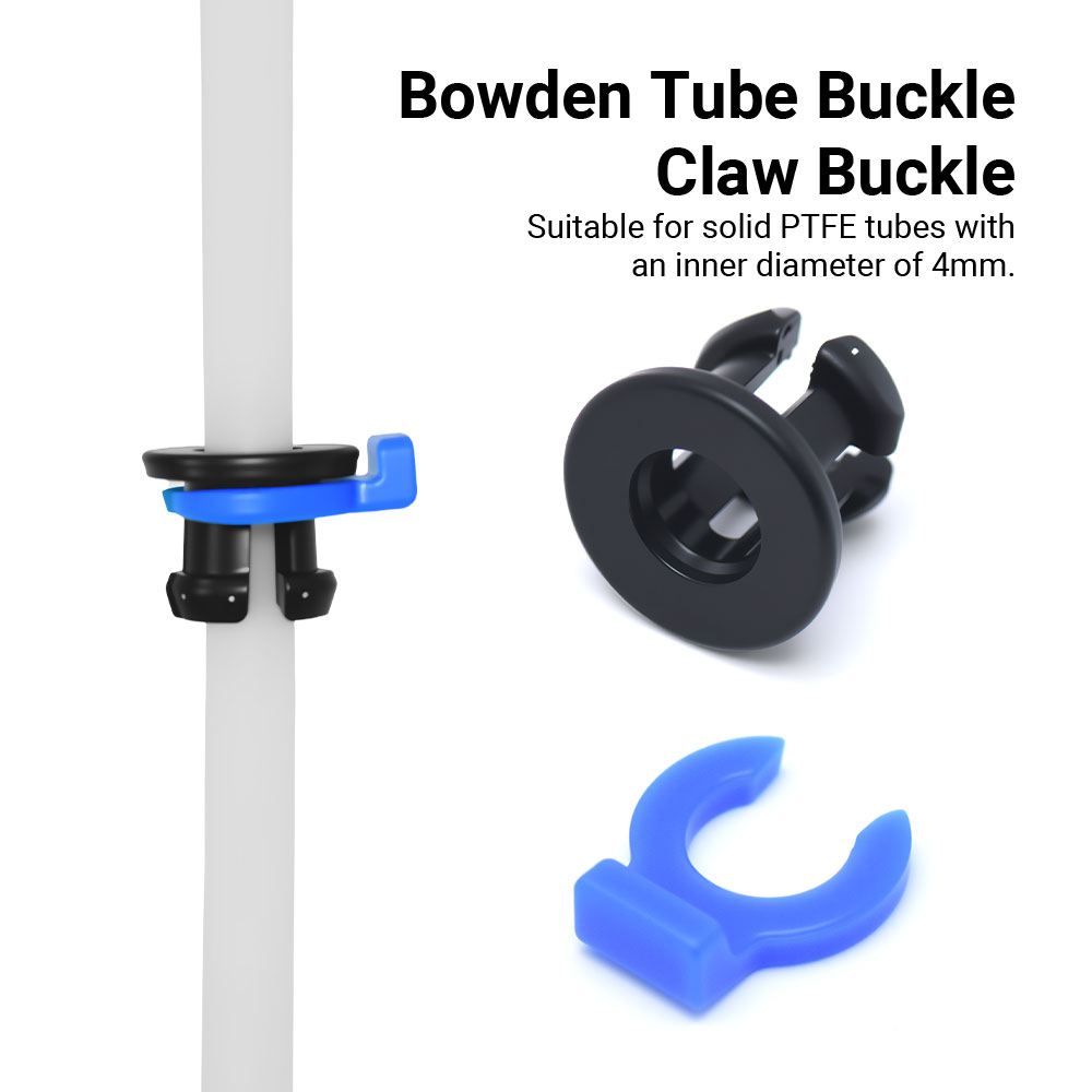 Bowden Tube - 3Dプリンター部品 PC4-01 PC4-M6 空気圧コネクター ホットエンドエクストルーダー用コレットクリップ ボーデンPTFEチューブフィッティング
