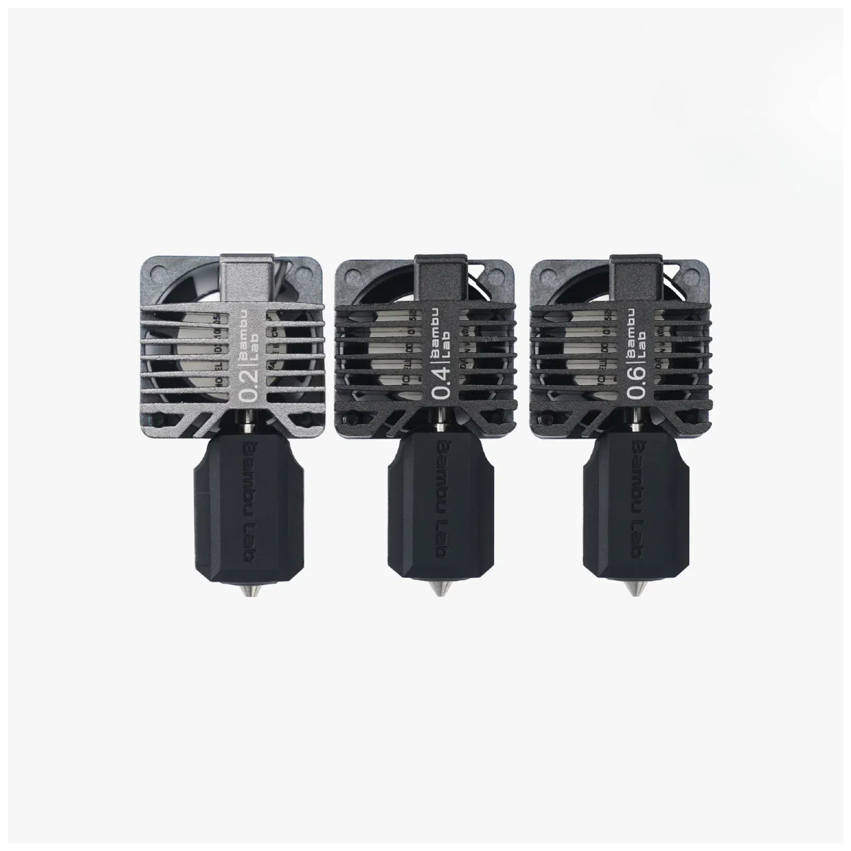 Hotend 0.4Mm - 竹用硬化鋼ホットエンド,x1C,p1p,p1sシリーズ,0.4mm,竹x1C用ホットエンド