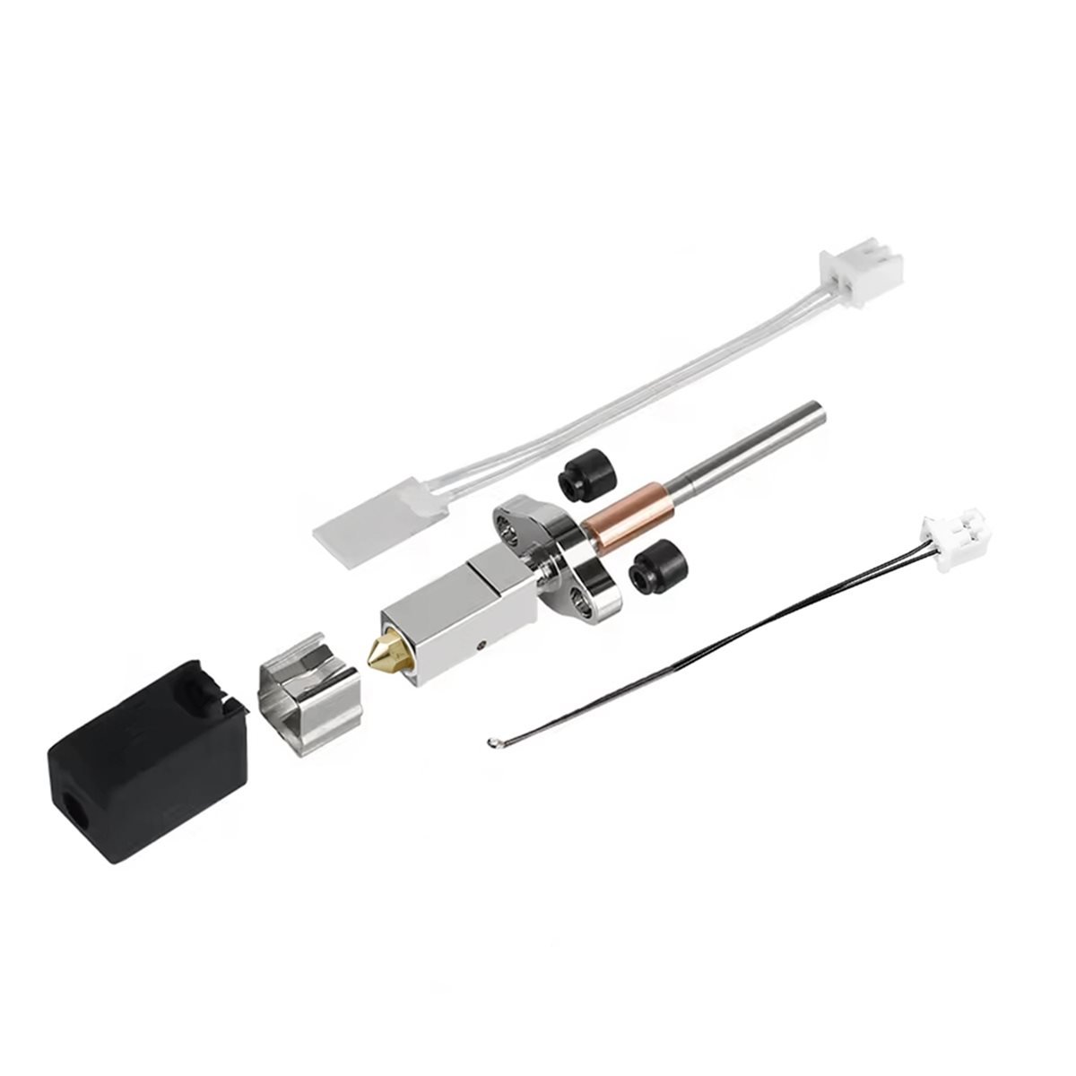 Hotend Assembly - K1C ホットエンド交換用ノズル真鍮 0.4mm 用アップグレードホットエンドキット K1 MAX