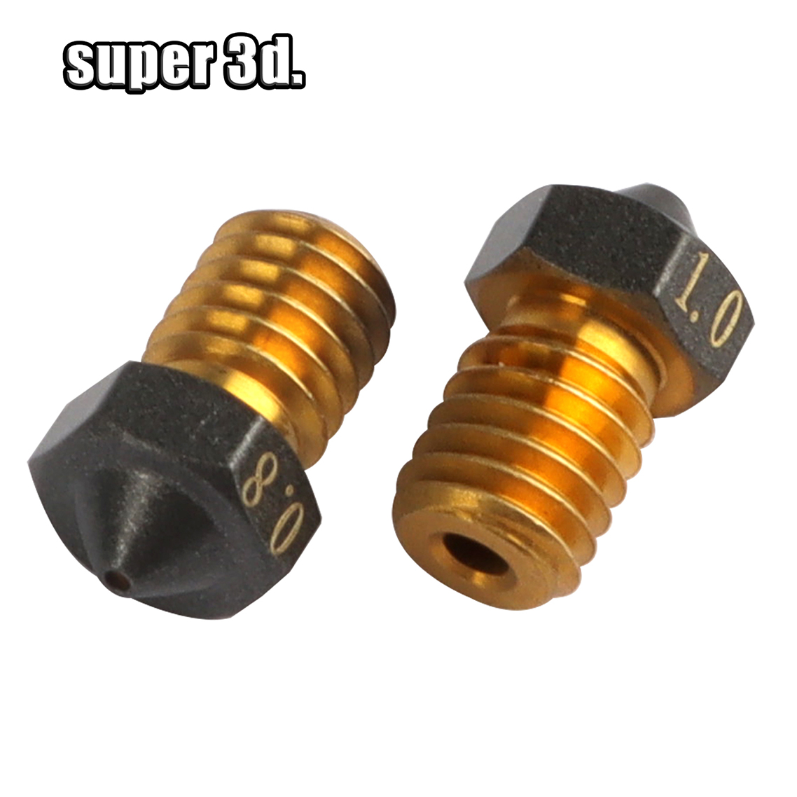 3Dプリンター用の真ちゅう製ノズルのセット,ワイヤー0.2/ - Nozzle Tungsten のレビューと価格
