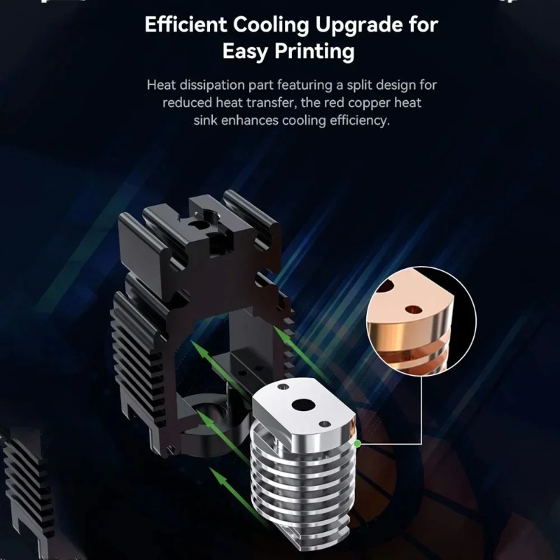 60W高流量セラミック加熱ブロックキットクイックスワップノズ - High Flow Ceramic Hotend のレビューと価格
