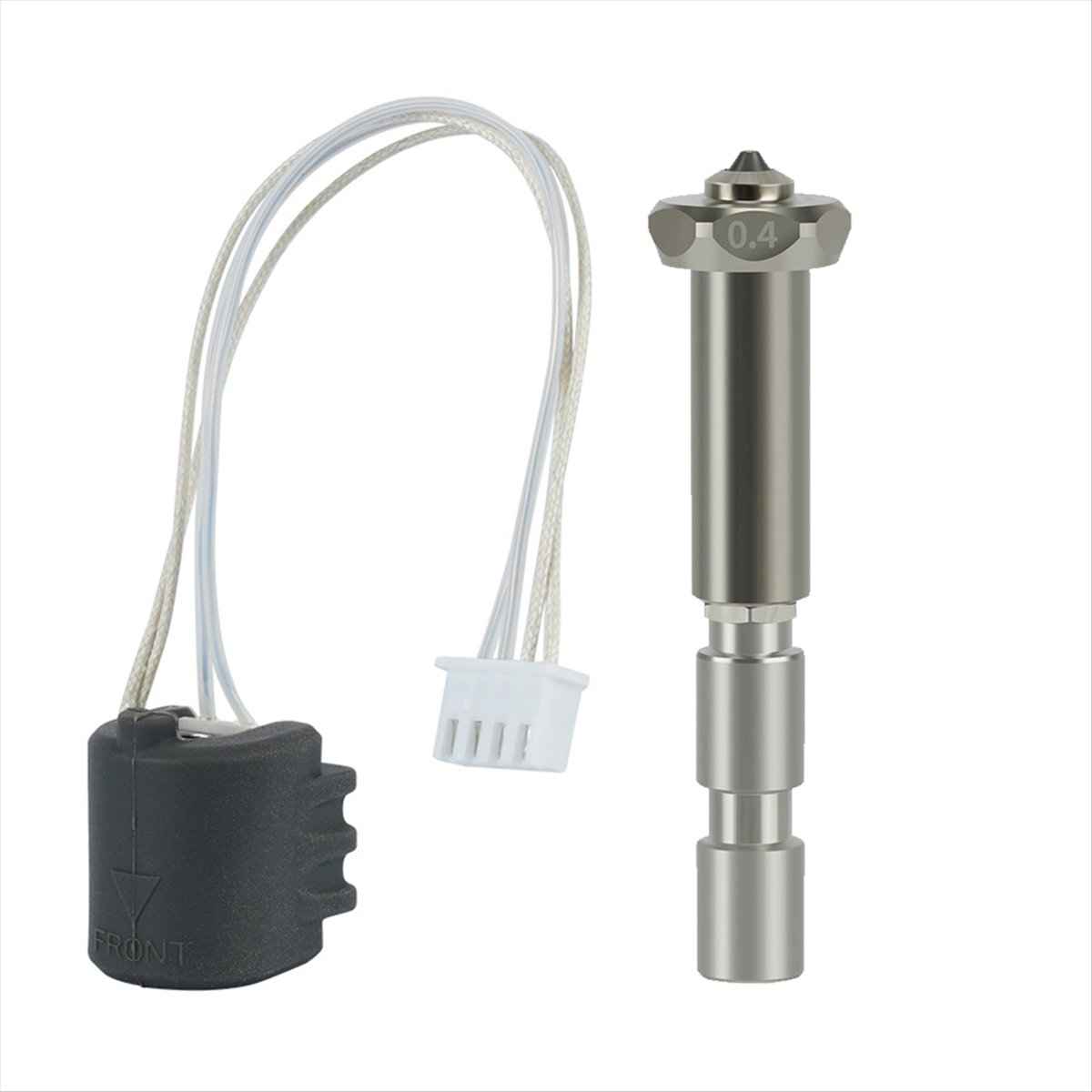 A64I 3 マックスホットエンド用統合硬化鋼ノズルサーミス - Hotend 0.4Mm のレビューと価格