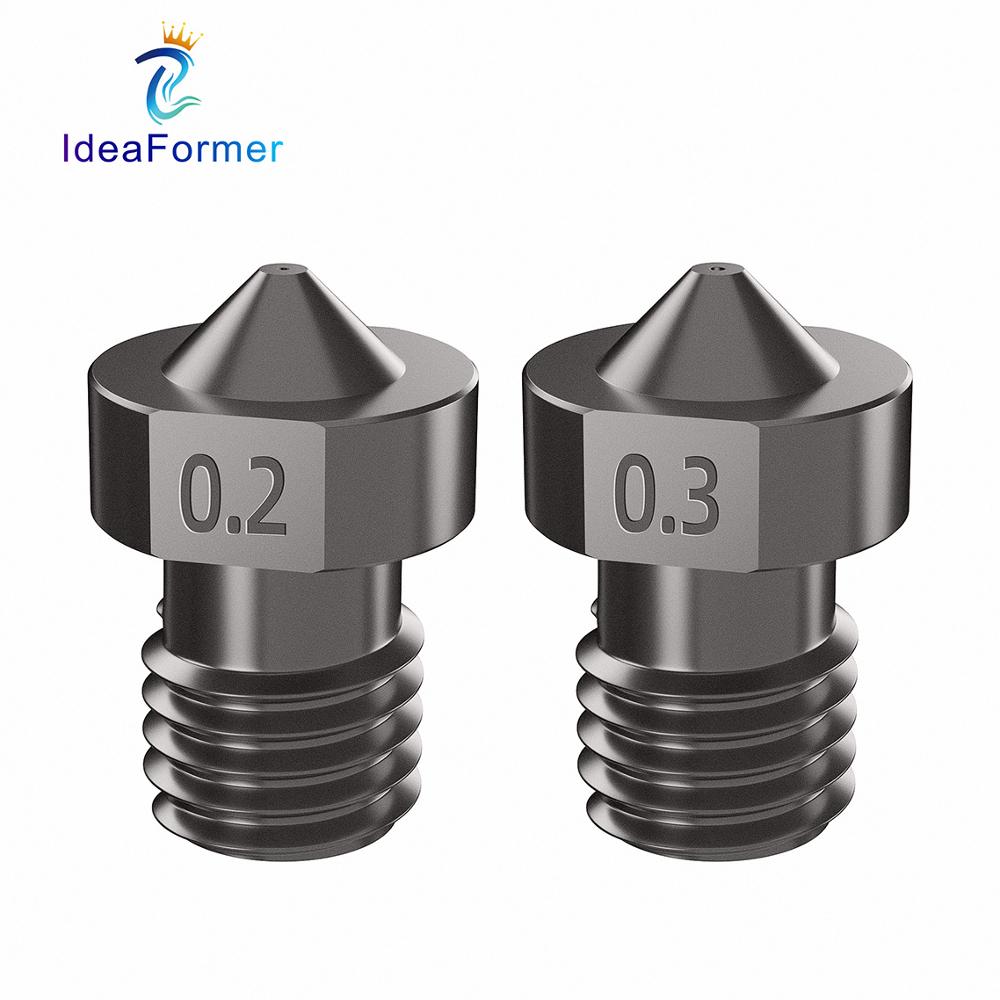 V6 ノズル硬化鋼 0.2/0.4/0.6/0.8/1 ミリ - Nozzle Tungsten のレビューと価格