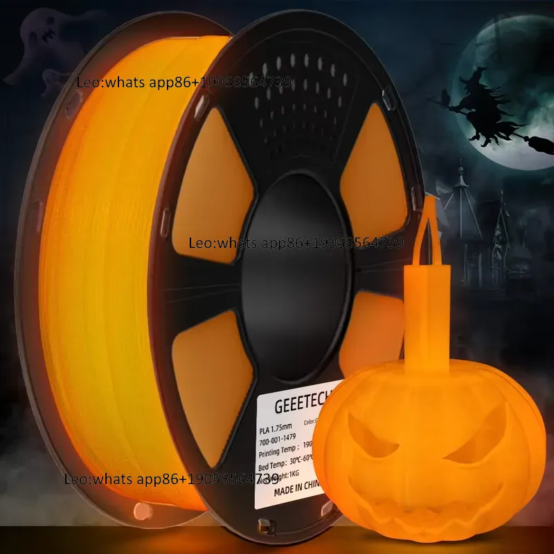 Geeetech /ODM 暗闇で光るオレンジ色PLA 3D - Pla Filament のレビューと価格