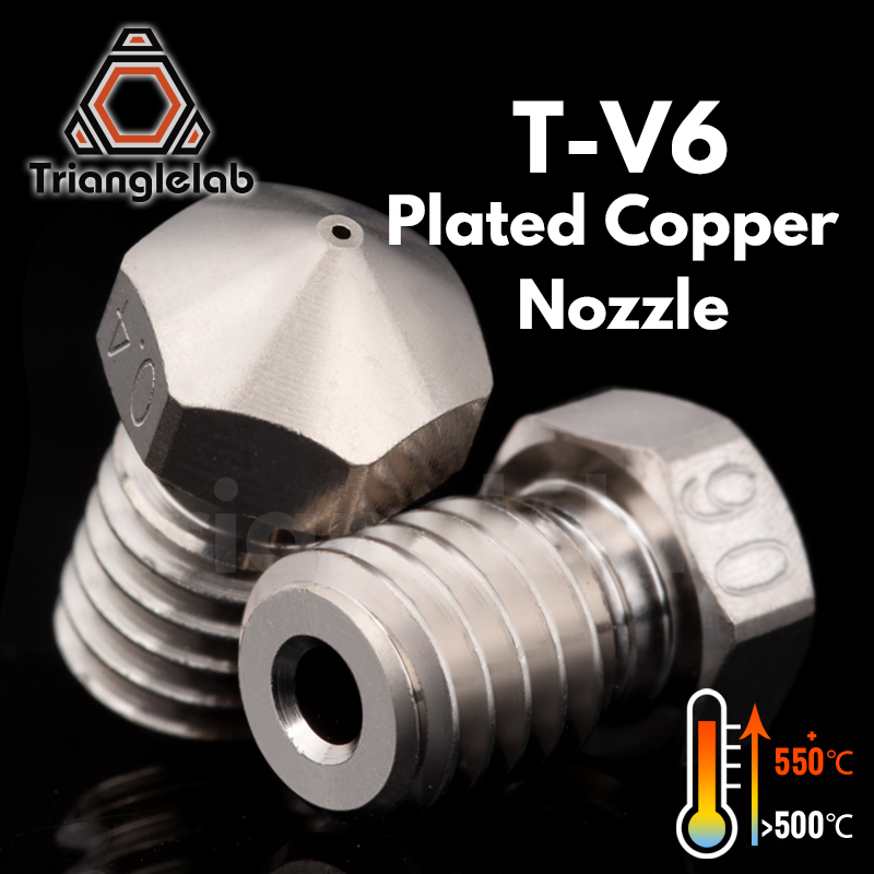 トライアングルラボ ®   T-V6 メッキ銅ノズル耐久性の - Nozzle Tungsten のレビューと価格