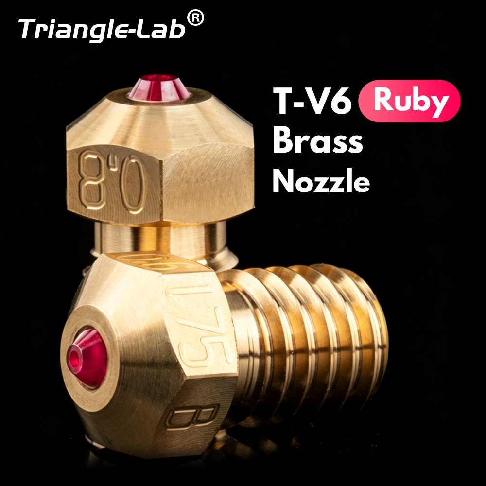 トライアングルラボ ®   T-V6メッキ銅/真鍮製ルビーノ - Nozzle Tungsten のレビューと価格