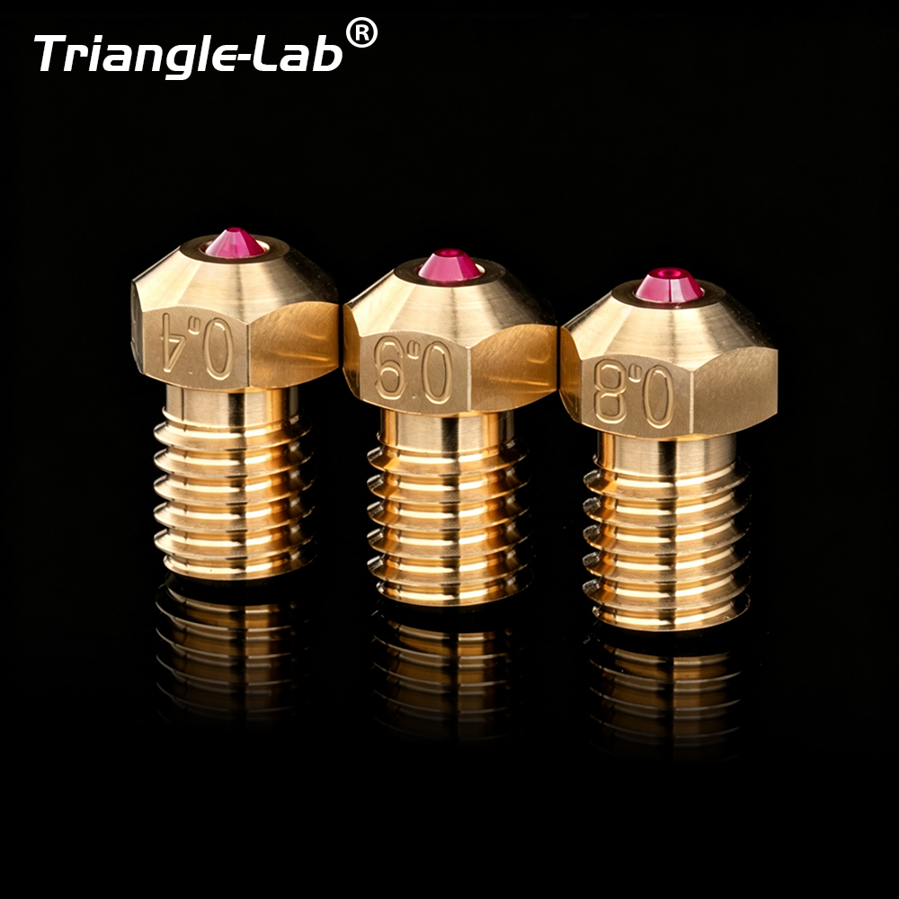 トライアングルラボ ®   T-V6メッキ銅/真鍮製ルビーノ - Nozzle Tungsten のレビューと価格