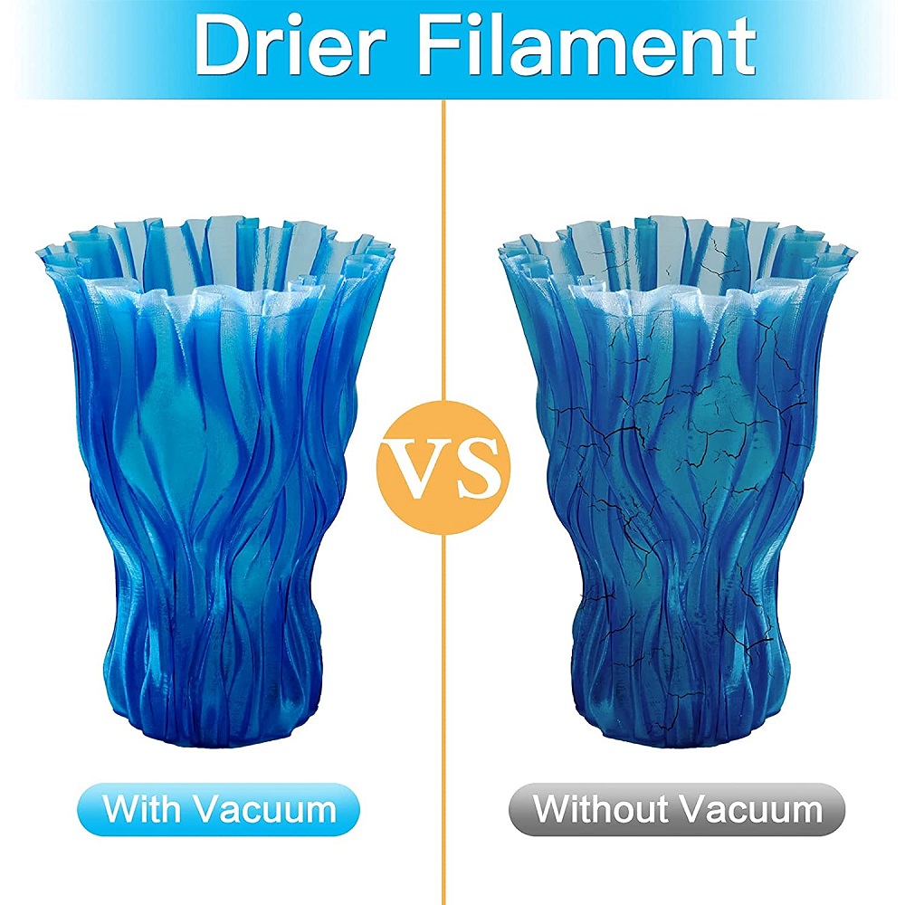 3Dフィラメント乾燥保管真空シールバッグとポンプ、1KG P - Tpu Filament のレビューと価格