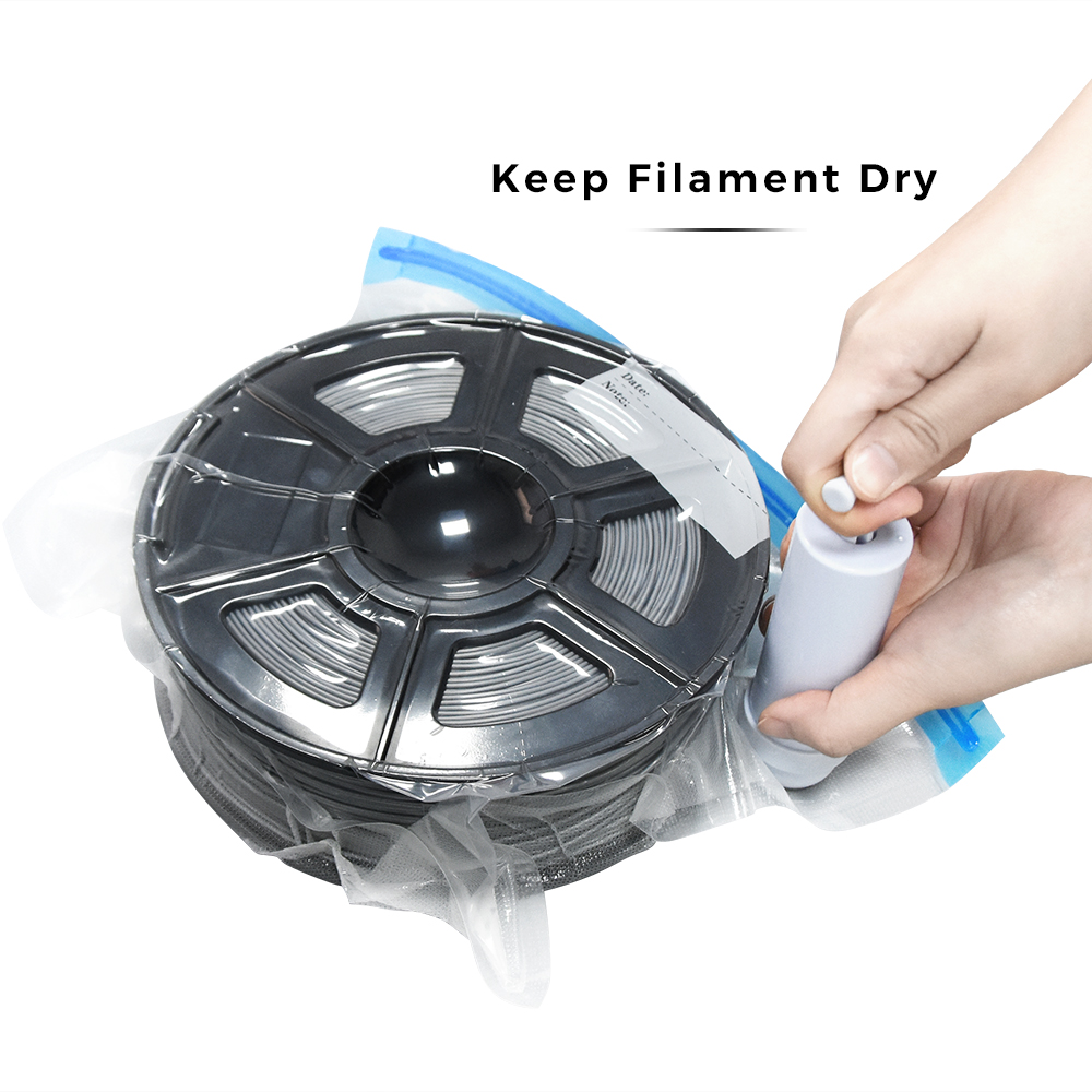 3Dフィラメント乾燥保管真空シールバッグとポンプ、1KG P - Tpu Filament のレビューと価格