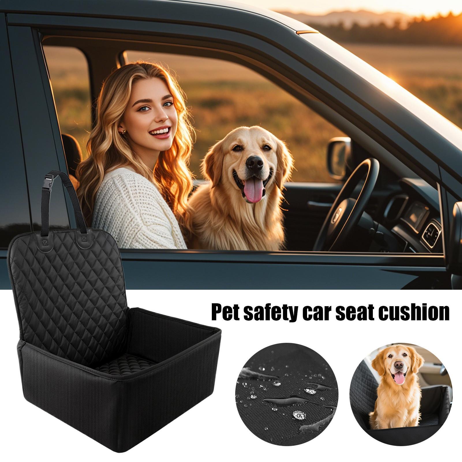 防水犬用ブースターカーシート、大型ペットシートカバー、車用、 - Carriage Bed のレビューと価格
