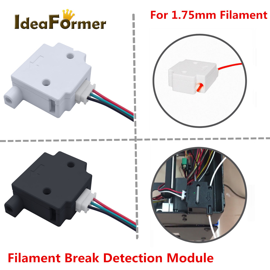 燃料検出モジュール,1mケーブル付き破損検出モジュール,セン - Direct Drive Extruder のレビューと価格