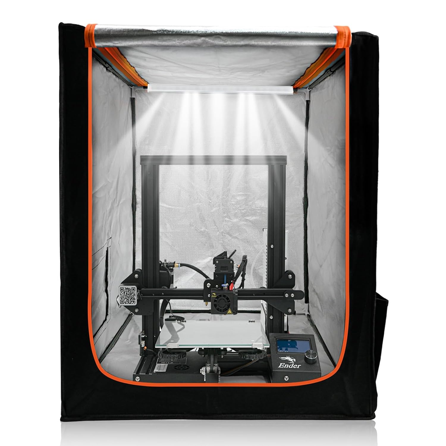 Crealityo-3Dプリンター LED照明付き3D印刷機 - Enclosure 3D Printer のレビューと価格