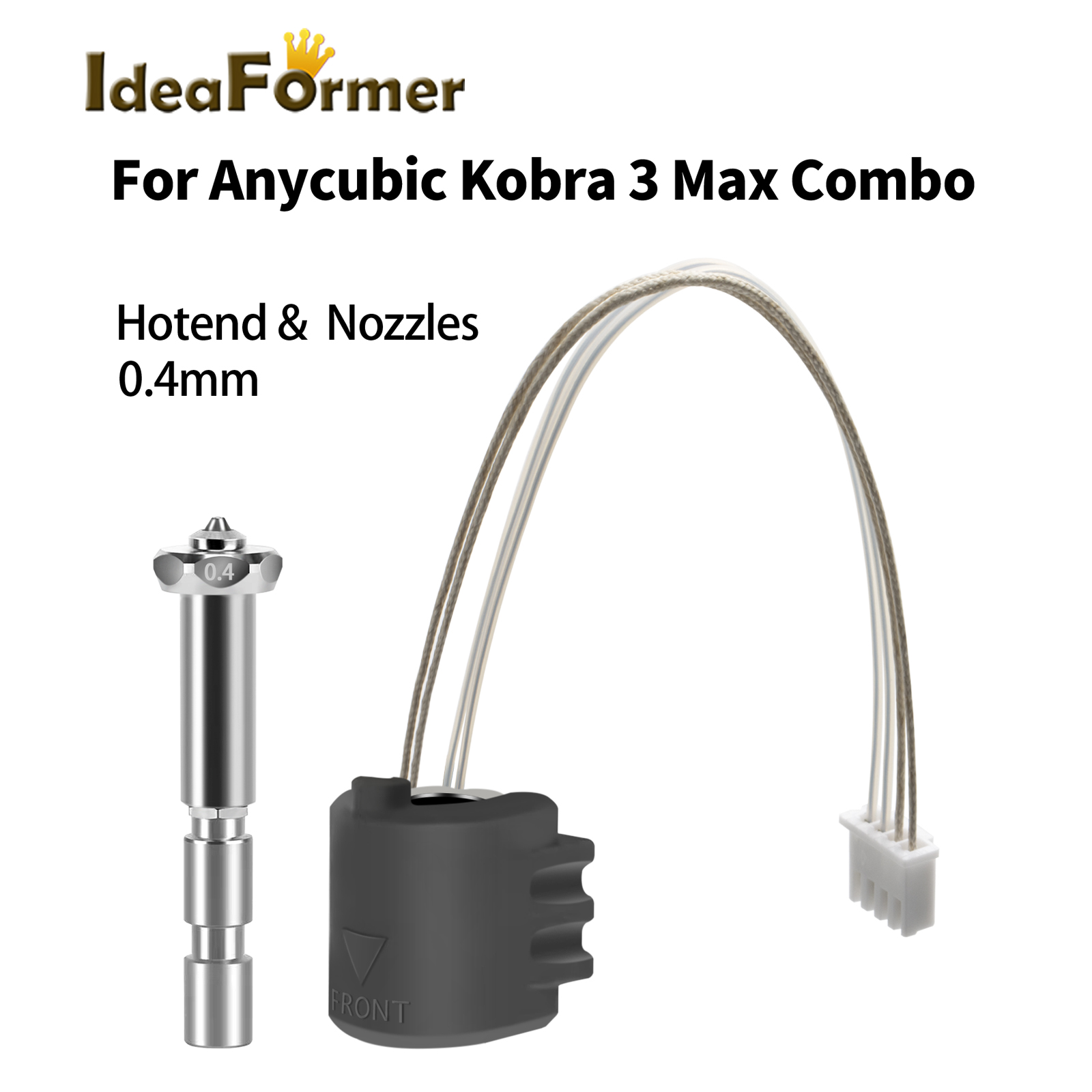 Anycubic Kobra 3 最大セラミックホットエンド - Hotend Assembly のレビューと価格